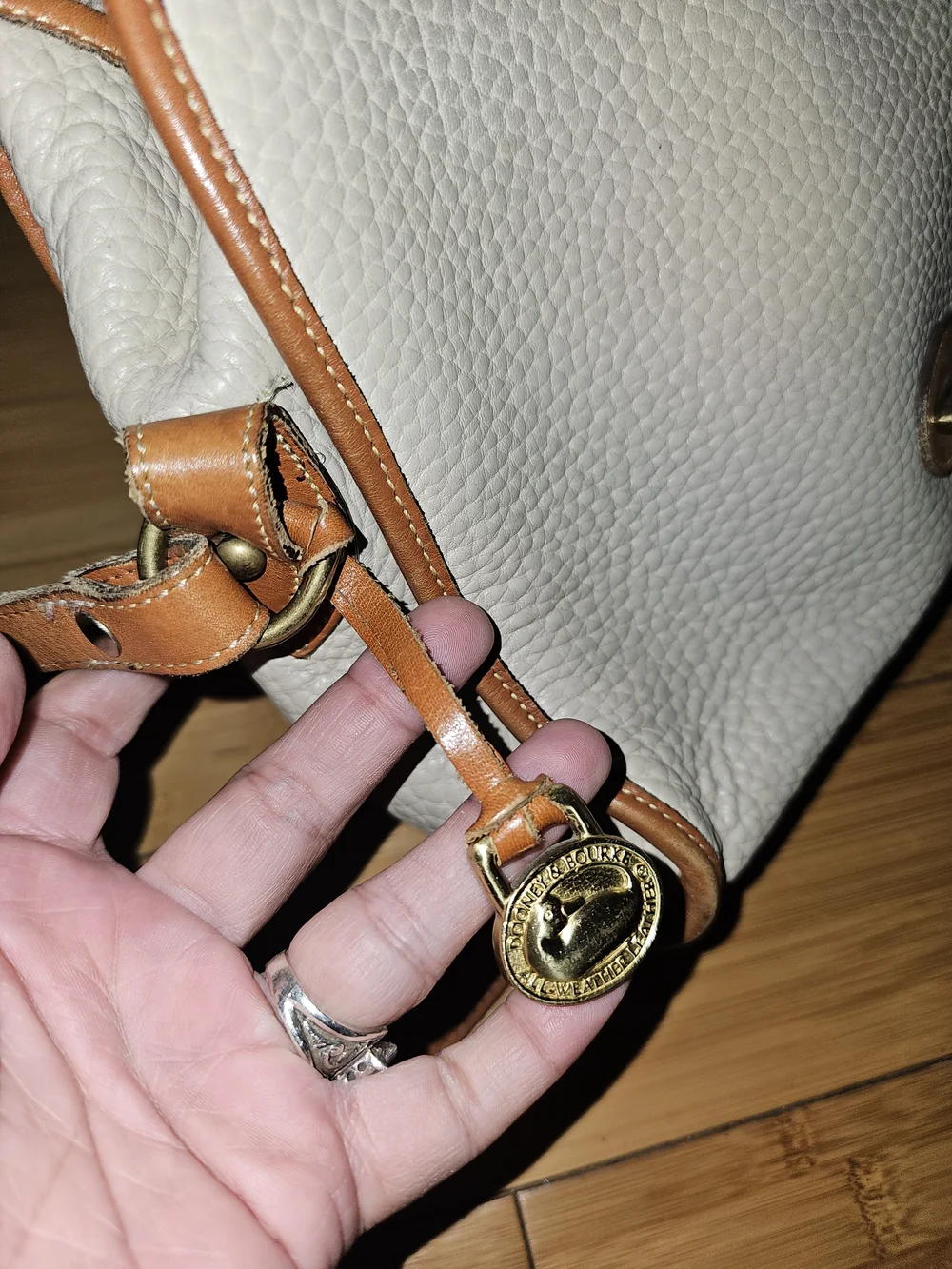Dooney & Bourke Pebbled Leather Shoulder Bag